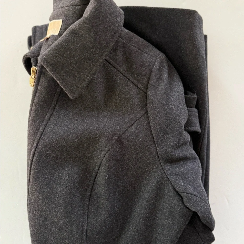 MICHAEL KORS WOMANS CHARCOAL GRAY COAT SIZE 18W - Picture 15 of 16